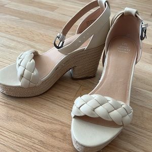 Brand new! Nude VICI Wedges